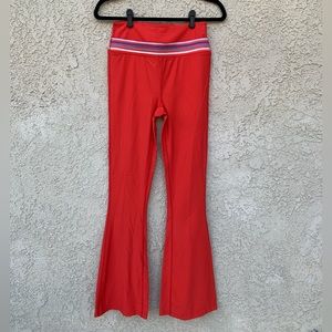 NWOT Free People FP Movement Flare Ribbed Legging